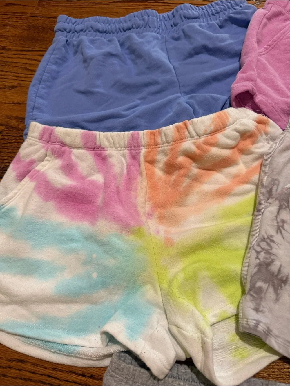 Girls cotton shorts bundle size large (10-12) various brands 8 pairs EUC